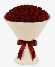 Букет 101 Бордовая роза Блэк Бакарра в Алакуртти