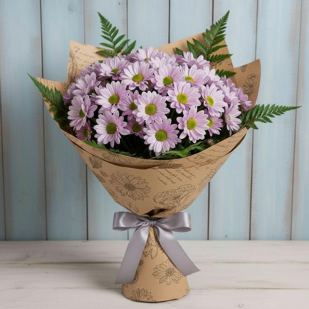 Букет цветов из: Хризантемы в Алакуртти