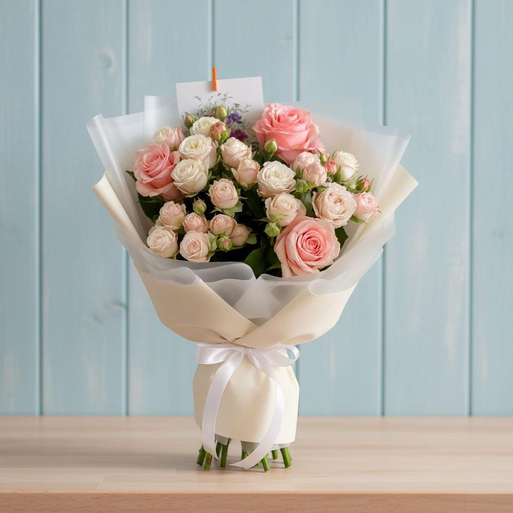 Букет цветов из: Розы в Алакуртти