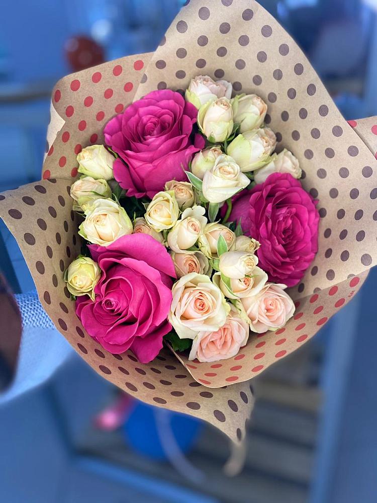 Букет цветов из: Розы в Алакуртти