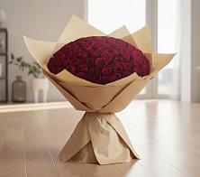 Букет 101 Красная роза в Алакуртти