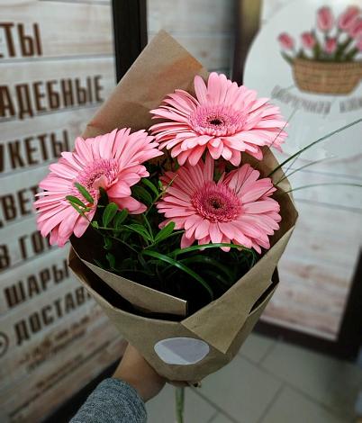 Букет цветов из: Герберы в Алакуртти
