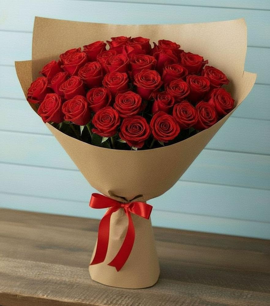Букет Красные розы Милано в Алакуртти