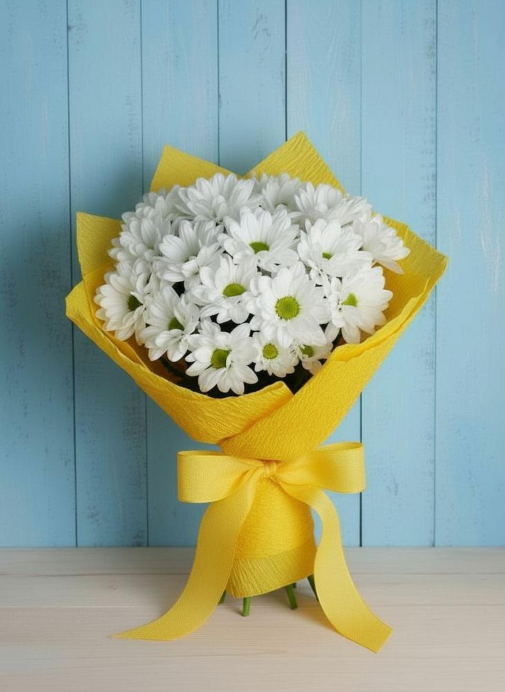 Букет цветов из: Хризантемы в Алакуртти