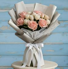 Букет цветов из:  Розы #REPLACE_PRED# Алакуртти