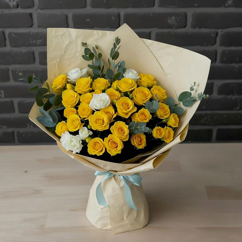 Букет цветов из: Розы в Алакуртти