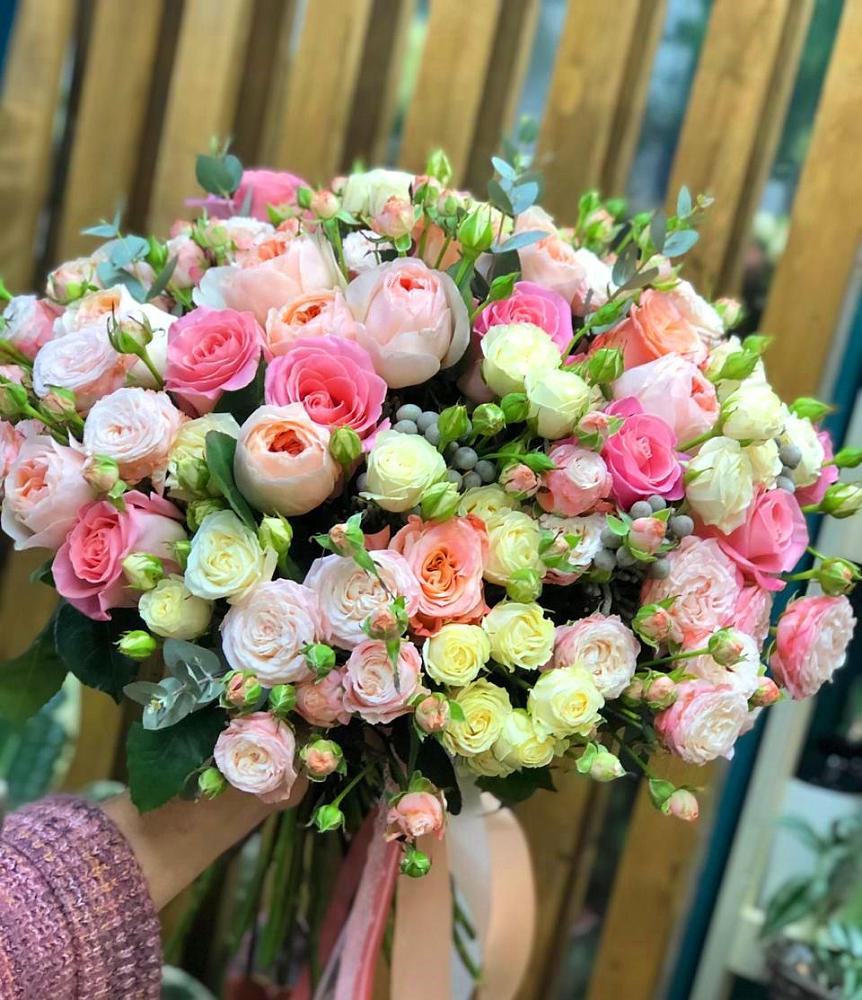 Букет цветов из: Розы в Алакуртти