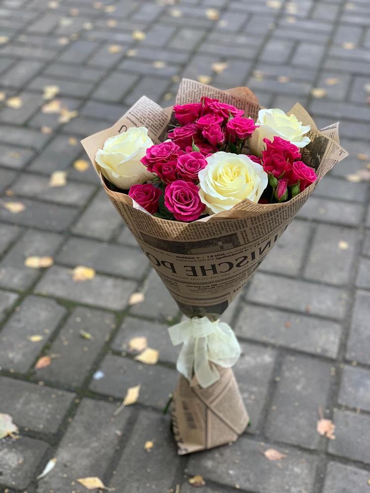 Букет цветов из: Розы в Алакуртти