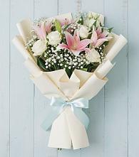 Букет цветов из:  Лилии в Алакуртти